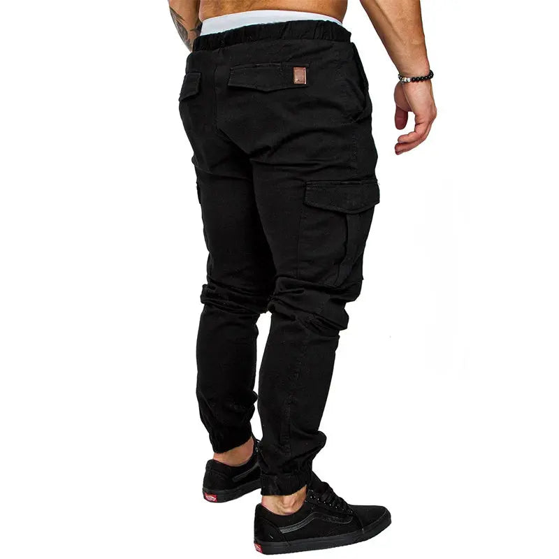 Leisure Tethers Elastic Pants Men's Trousers - Premium Pants for sale