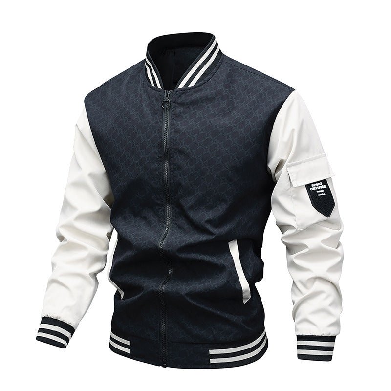 Jacket Men's Jacket Casual Baseball Uniform - Premium Activewear for sale