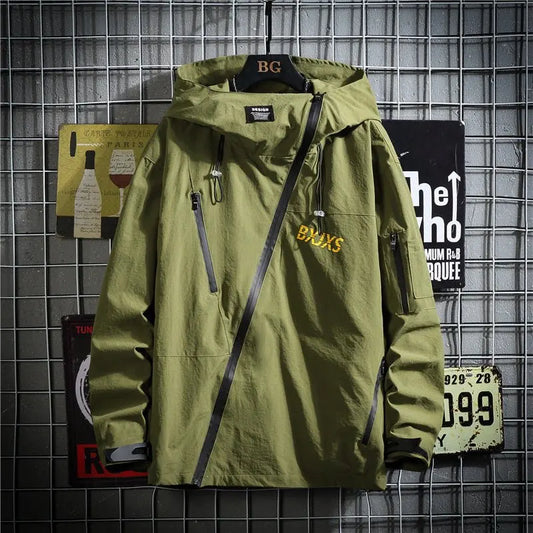 Men's Functional Jacket - Trendy Plus Size Outdoor Coat - Premium Activewear for sale