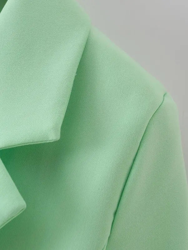 Small Blazer Women Spring Autumn Korean Western Single Row Buckle Long Sleeve Coat