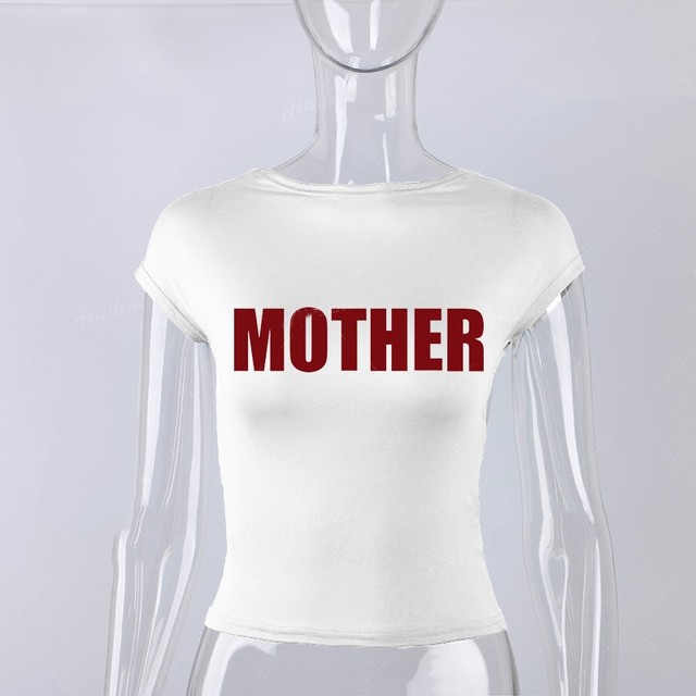Y2K Backless Crop Top Women - Short Sleeve White Aesthetic Tee - Premium Activewear for sale