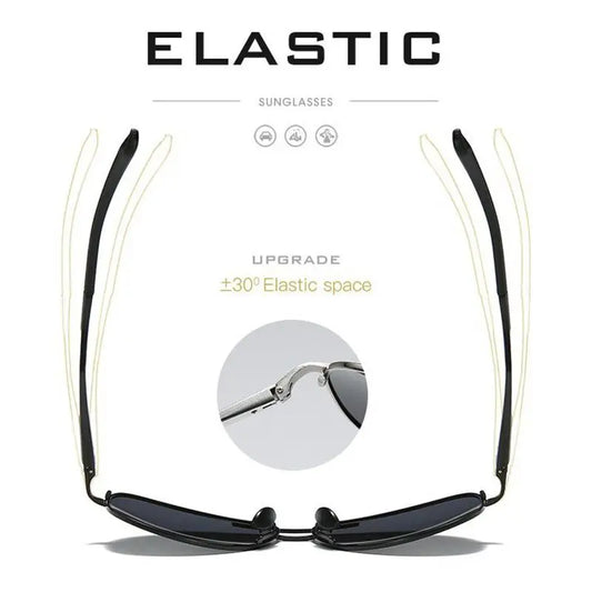 Aluminum magnesium Polarized men's Sunglasses men women aviation style male