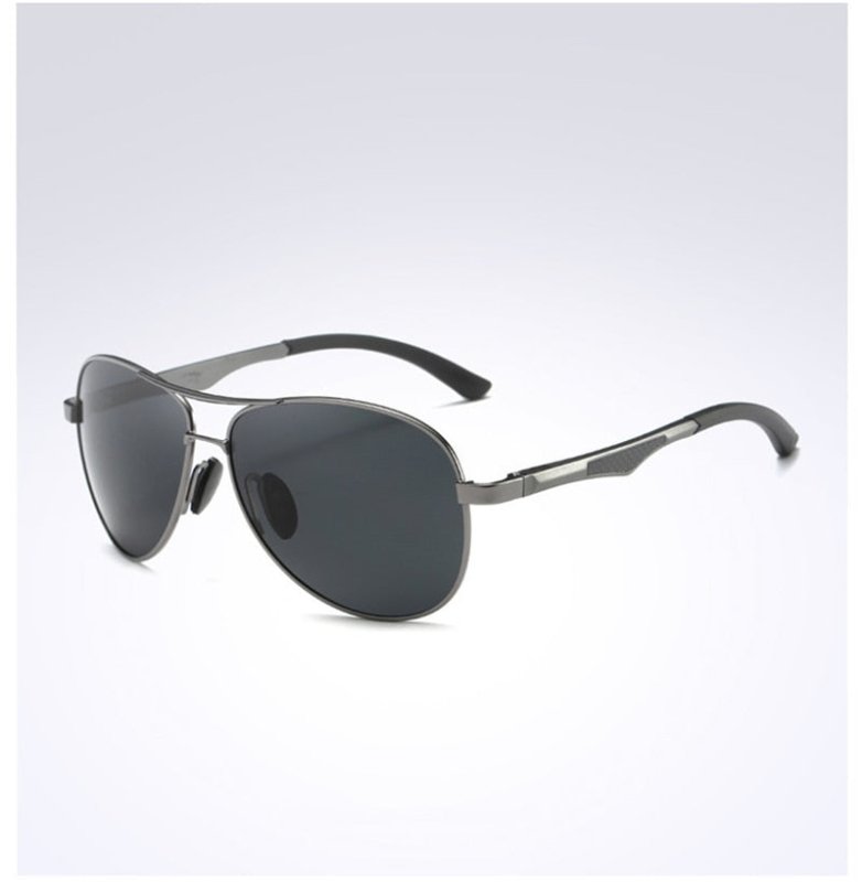 Aluminum magnesium Polarized men's Sunglasses men women aviation style male