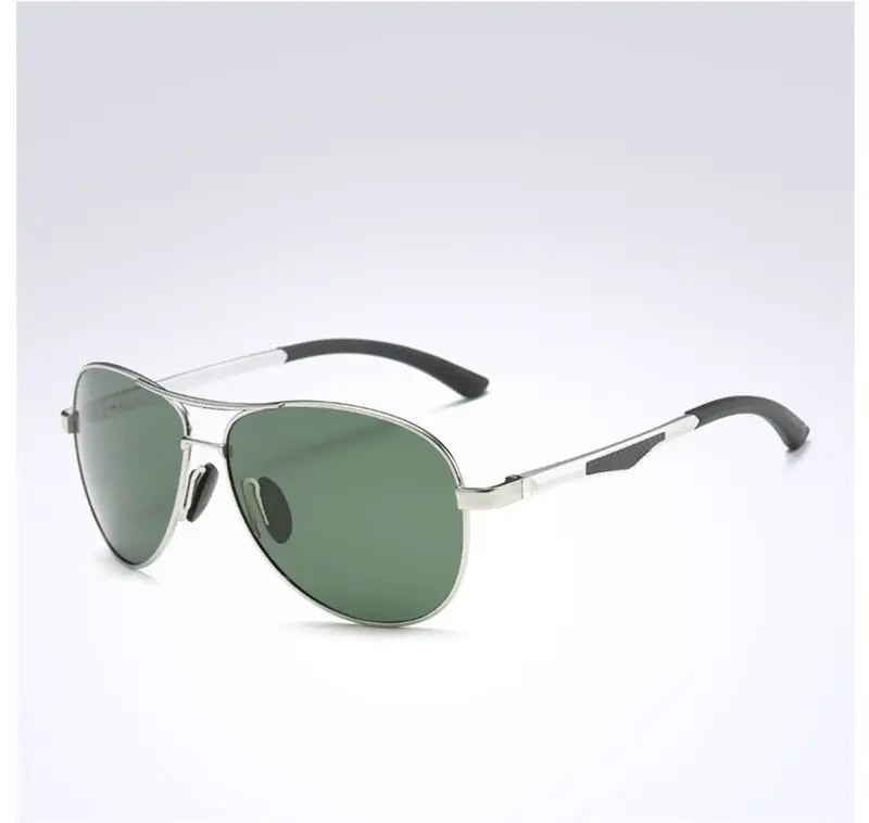 Aluminum magnesium Polarized men's Sunglasses men women aviation style male