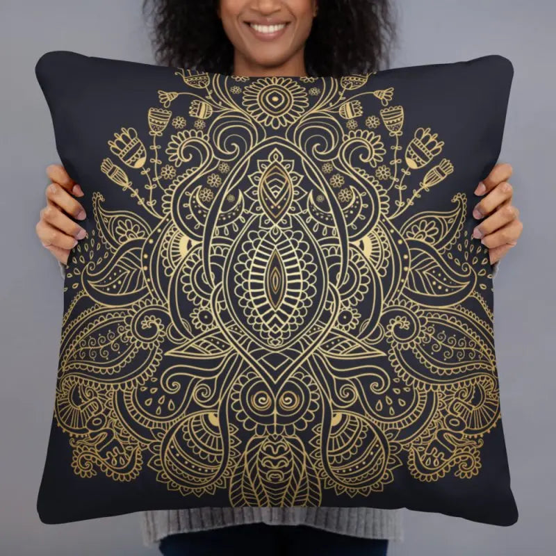 Basic Pillow - Henna pattern - Premium Pillows for sale