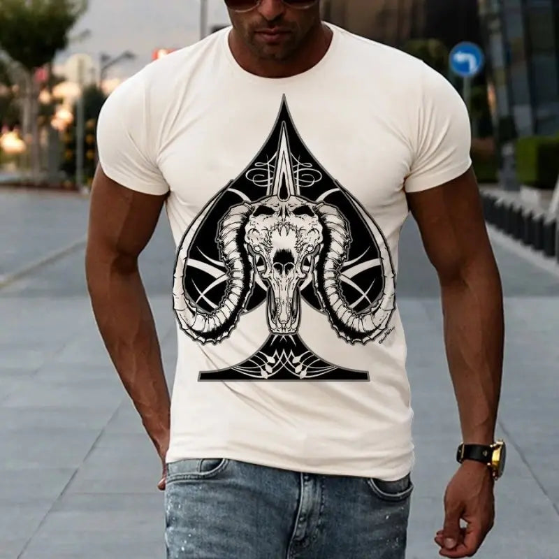 Men's short - sleeved color - Premium Shirts & Tops for sale