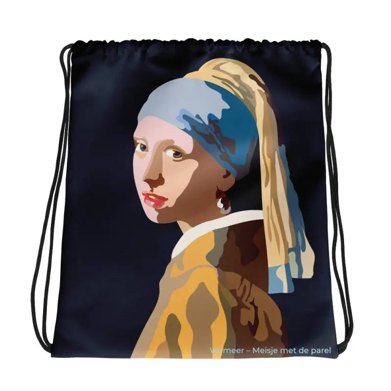 Drawstring bag - Vermeer - Premium Drawstring Bags for sale