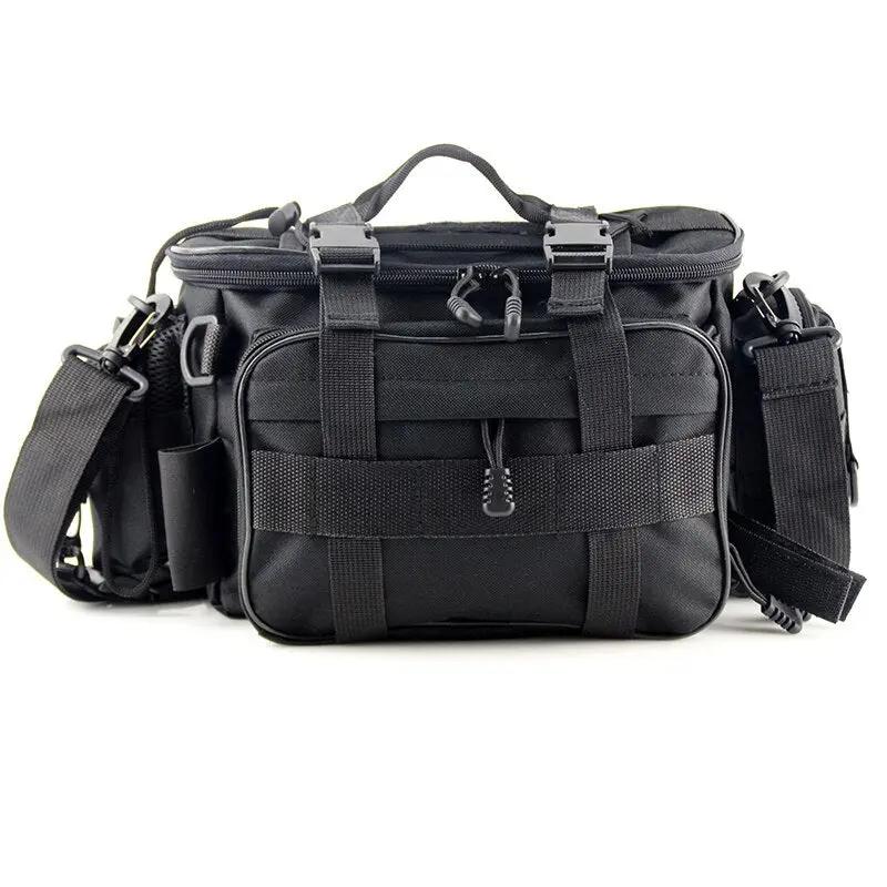 Multifunctional Waterproof Fishing Bag Outdoor Sports Waist Pack Fishing Lures Gear Storage Bag Single Crossbody Bags X448