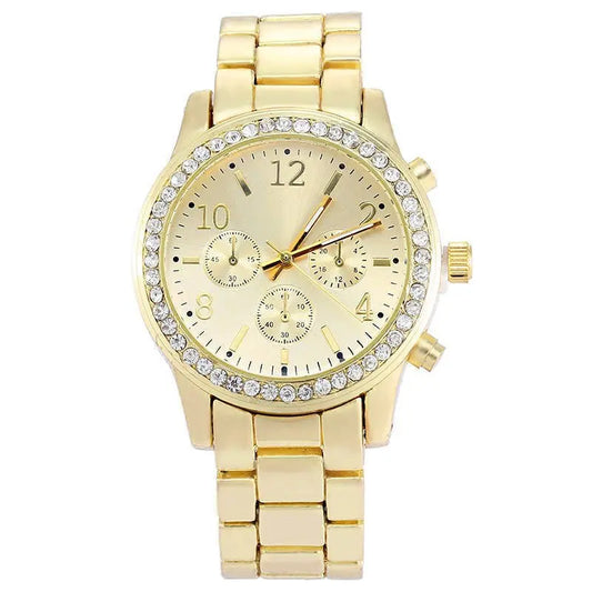 Fashion quartz watch set for women, Boutique Trends Geneva style watch - Premium Watches for sale