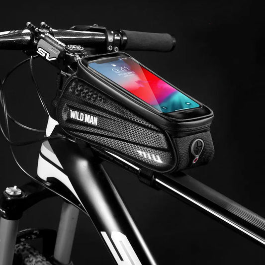WILD MAN Hard shell bicycle bag