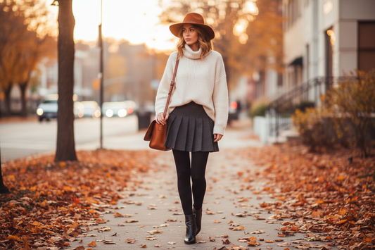 Skirts & Leggings: The Autumn Combo Everyone's Talking About