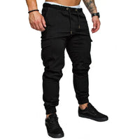 Leisure Tethers Elastic Pants Men's Trousers - Premium Pants for sale