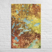 Canvas - Fenced blue passion (made in 2006) Limited edition - Premium Prints for sale