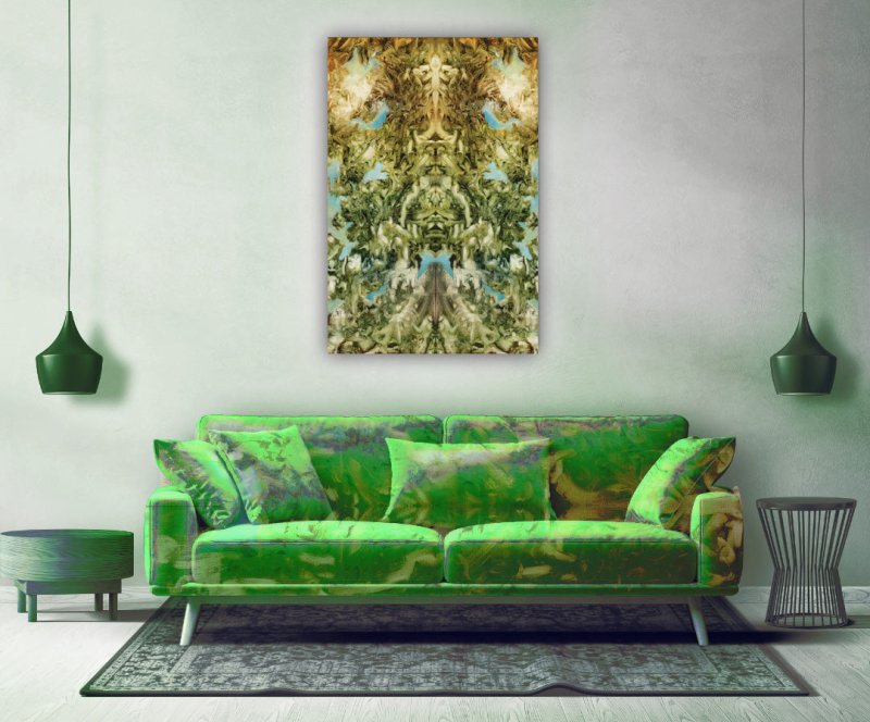 Canvas - For the burnt muse (made in 2004) - Limited edition - Premium Posters for sale