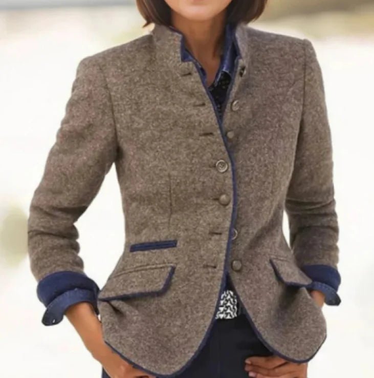 Chic Harmony Woolen Jacket