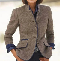 Chic Harmony Woolen Jacket - Premium Jackets for sale