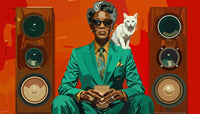 Funky Soul Queen & the White Cat - Premium Digital Products for sale