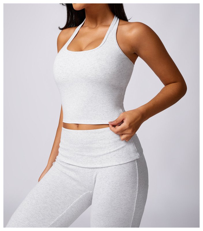 Halter Shockproof Running Fitness Yoga Vest Women Slimming Quick Drying Tight Back Sports Underwear