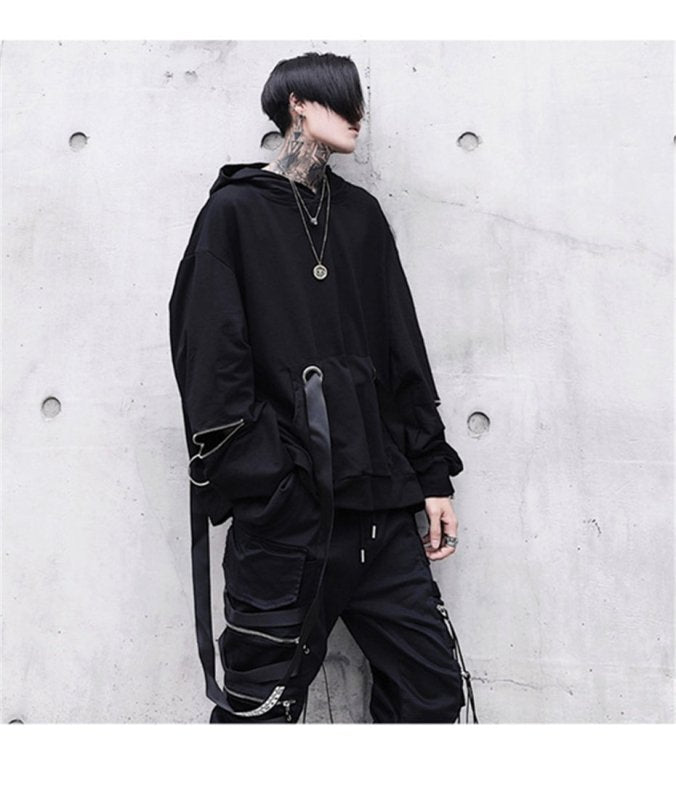 Harajuku Hip Hop Loose Hoodies - Oversized Streetwear Sweatshirts - Premium Activewear for sale
