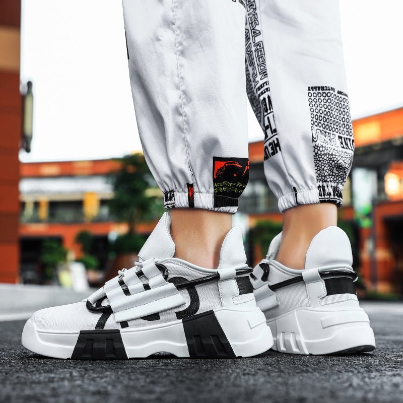 Harajuku Old School Sneakers - Trendy Retro Street Shoes - Premium Activewear for sale