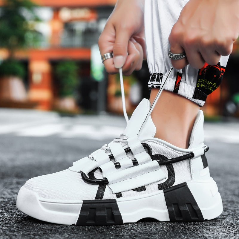 Harajuku Old School Sneakers - Trendy Retro Street Shoes - Premium Activewear for sale