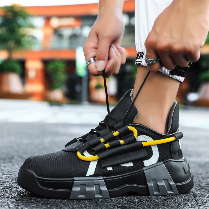 Harajuku Old School Sneakers - Trendy Retro Street Shoes - Premium Activewear for sale