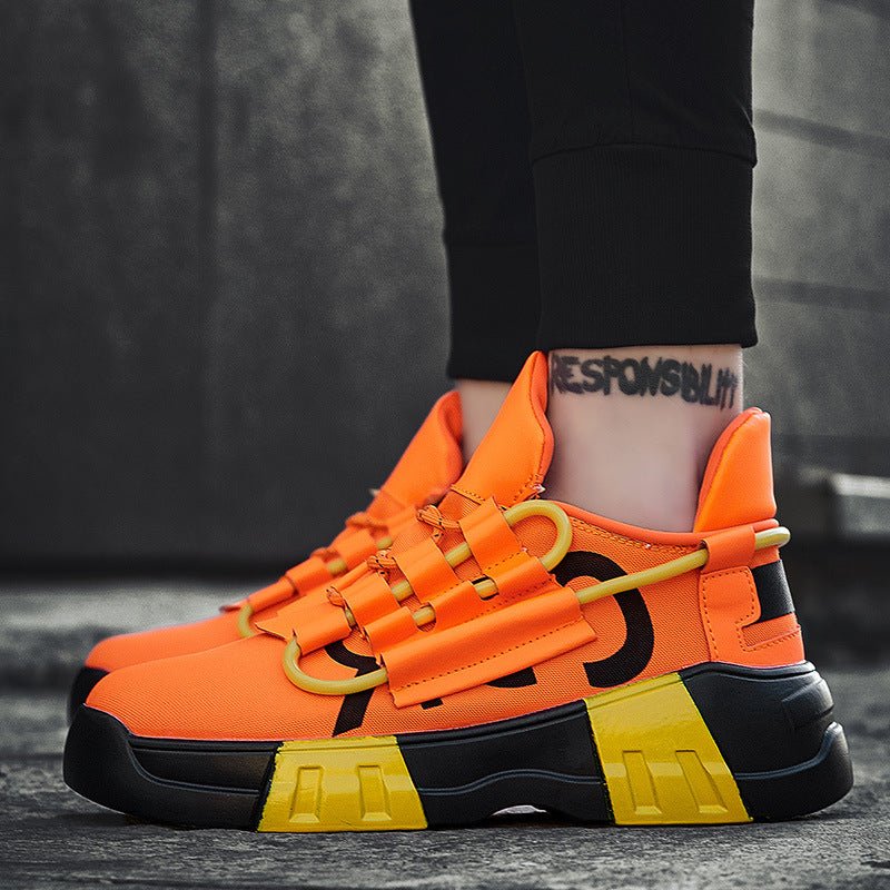 Harajuku Old School Sneakers - Trendy Retro Street Shoes - Premium Activewear for sale