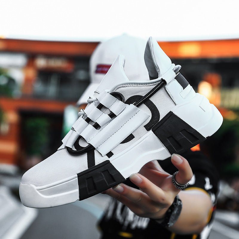 Harajuku Old School Sneakers - Trendy Retro Street Shoes - Premium Activewear for sale