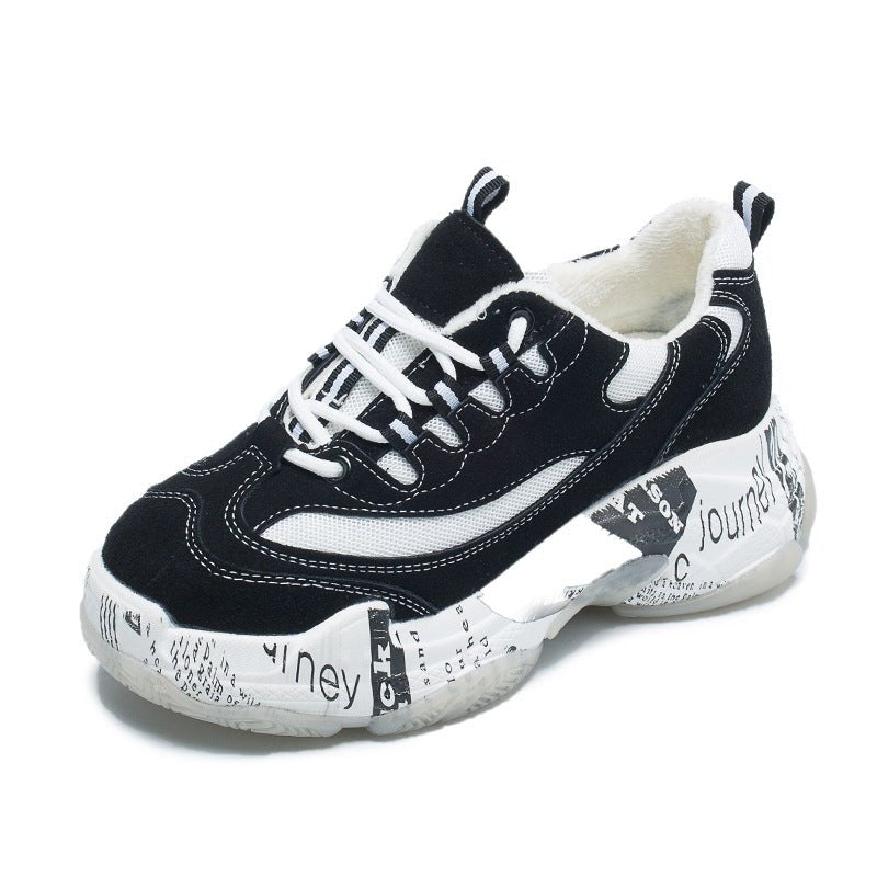 Harajuku Platform Sports Shoes - Chunky Streetwear Sneakers - Premium Activewear for sale