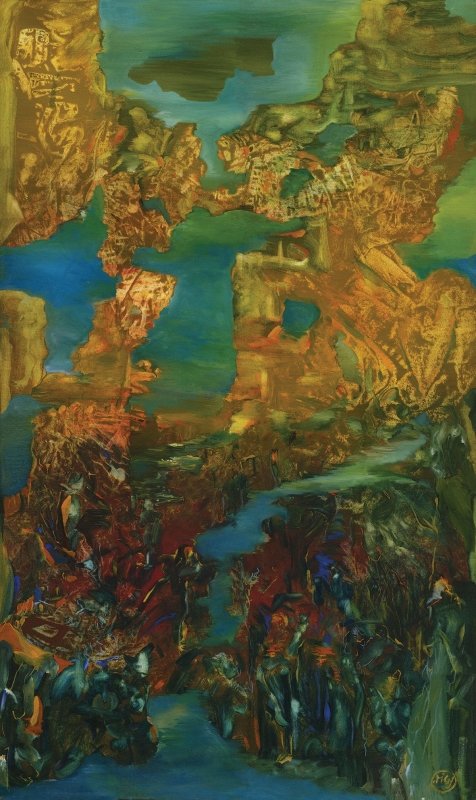 Korlátlan feltételek vigasza | Original Oil Painting - Premium Original Artwork for sale