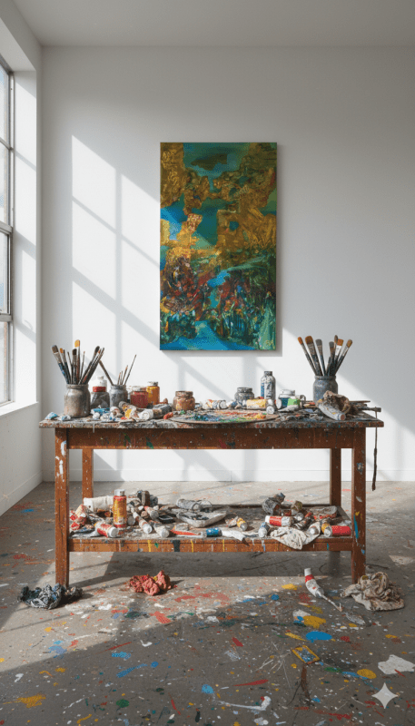 Korlátlan feltételek vigasza | Original Oil Painting - Premium Original Artwork for sale