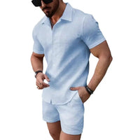 Leisure Breathable Beach Two Piece Suit Mens - Premium Activewear for sale