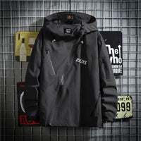 Men's Functional Jacket - Trendy Plus Size Outdoor Coat - Premium Activewear for sale