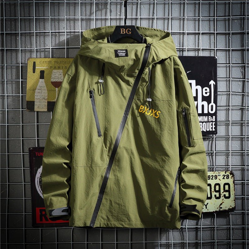 Men's Functional Jacket - Trendy Plus Size Outdoor Coat - Premium Activewear for sale