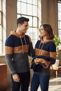 Lifestyle fotó – Men's Jacquard Hoodie