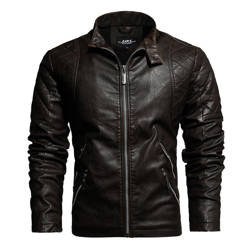 Men's Leather Fashion Trendy Men's Leather Jacket