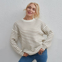 Off - Shoulder Long Sleeve Top - Casual Solid Color Shirt for Women - Premium for sale