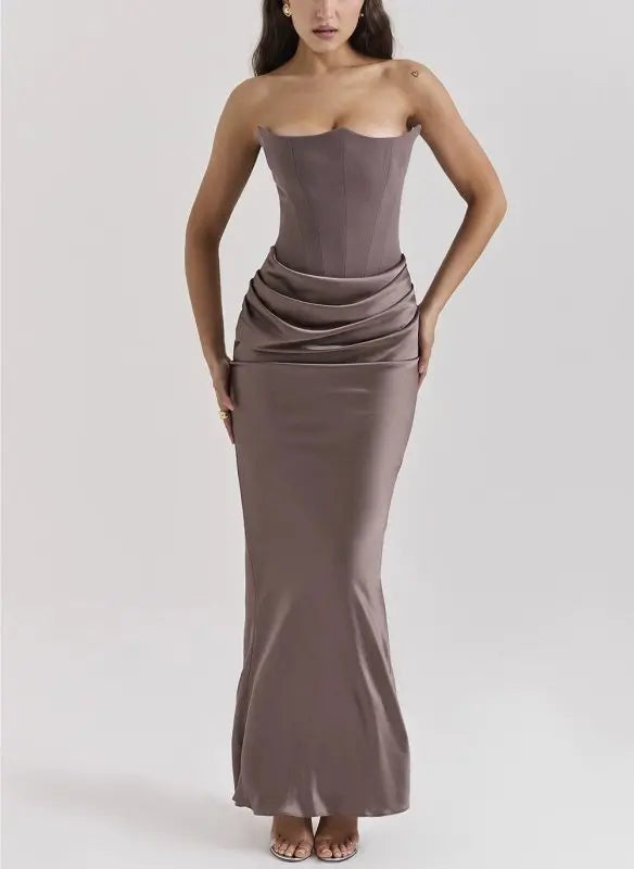 Plunge Sexy Backless Slimming Evening Dresses for Women - Premium Dresses for sale
