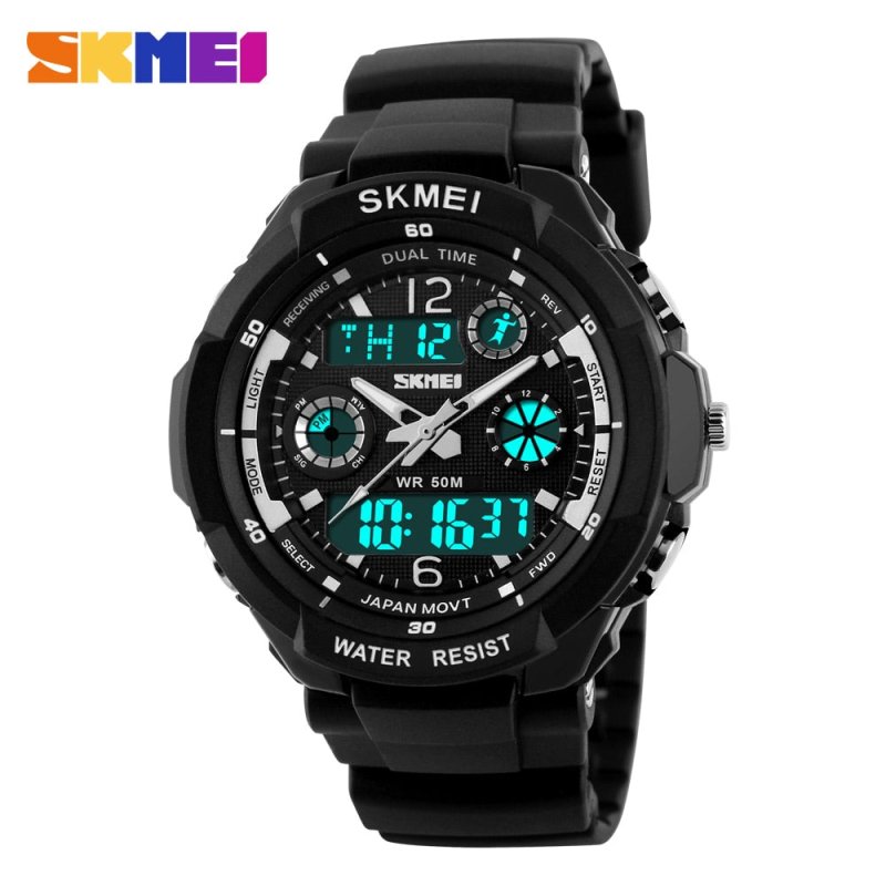 Skmei 1060 New S Shock Fashion Men Sports Watches Skmei Analog Quartz Digital Watch Multifunctional Military Watch Men Relogio Masculino