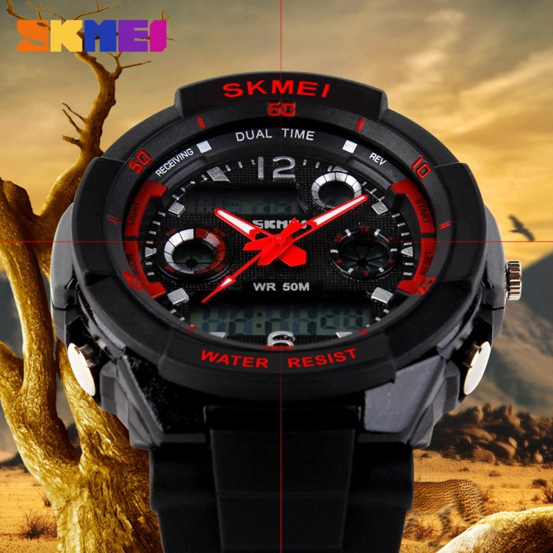 Skmei 1060 New S Shock Fashion Men Sports Watches Skmei Analog Quartz Digital Watch Multifunctional Military Watch Men Relogio Masculino