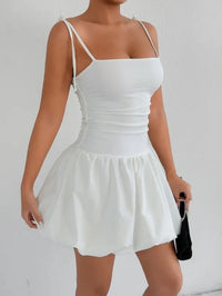 Summer Sexy Slim Strap Tube Top Short Dress - Premium Dresses for sale