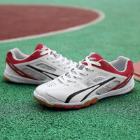 Table Tennis Ball Shoes Men's Plus Size Breathable Non - slip - Premium Shoes for sale