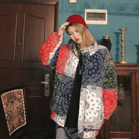 Thickened Harajuku Retro Loose Coat - Oversized Winter Jacket - Premium Activewear for sale