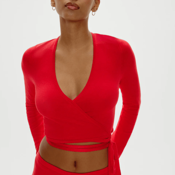 Thin Velvet Knit V - Neck Top - Sexy Strap T-Shirt - Premium for sale