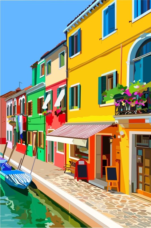 Venice Street Scene - Digital Download - Premium Digital Products for sale