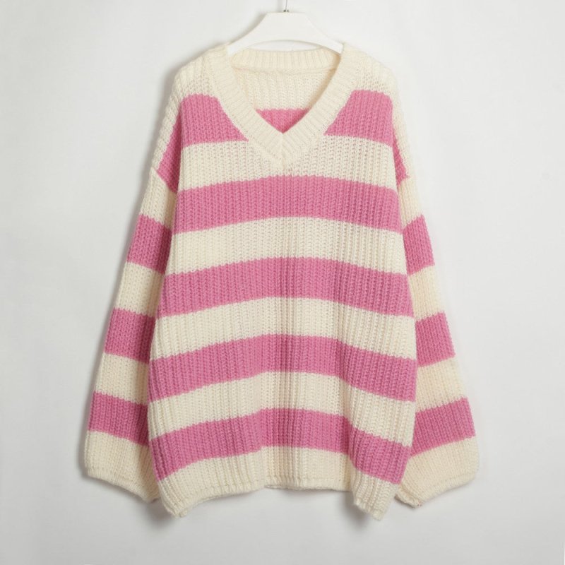 Women Clothing Ozon Striped Top Fall Winter Sweater