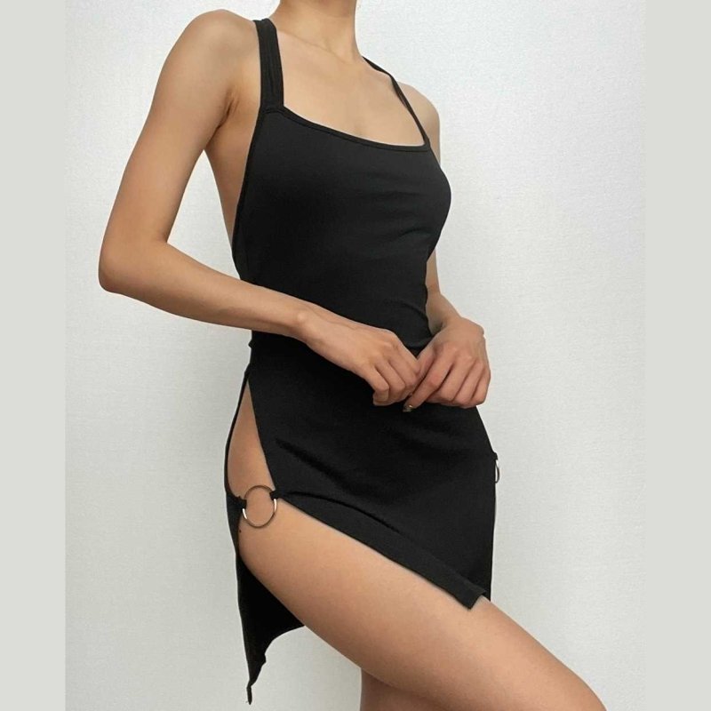 Women's Backless Halter Tight Dress - Premium Dress for sale