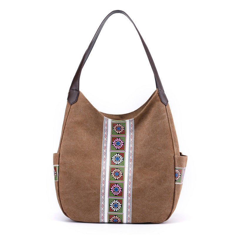 Women's Bag Canvas Bag portable shoulder bag