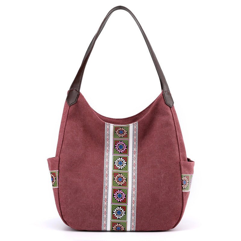 Women's Bag Canvas Bag portable shoulder bag