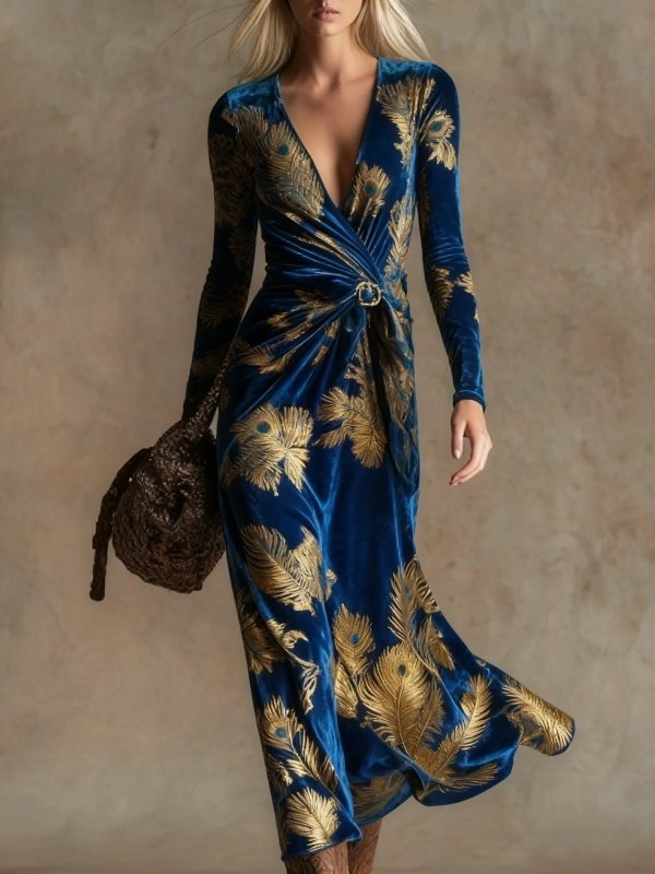 Women's High Waist Long Sleeve Maxi Dress – Pullover Style, 9 Colors - Premium Activewear for sale